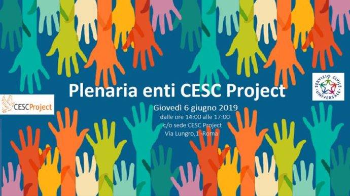 Giovedì 6 giugno alle ore 14 la plenaria #CESCProject con gli enti aderenti per…
