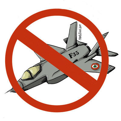 ️E’ ripartita la campagna NO F-35️ ▶️Con gli stessi soldi che dobbiamo ancora spendere…