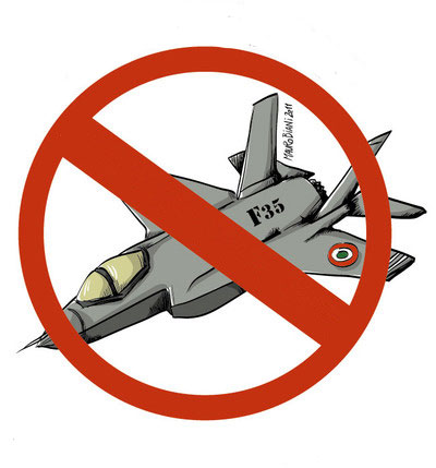 ️E’ ripartita la campagna NO F-35️ ▶️Con gli stessi soldi che dobbiamo ancora spendere…
