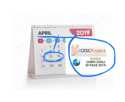 CORPI CIVILI DI PACE CON CESC PROJECT Pubblicati i primi appuntamenti per i colloqui…