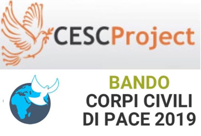 Corpi Civili di Pace, bando 2019: TUTTO SUI 4 PROGETTI DI CESC PROJECT PER…