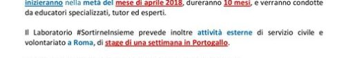 Una bella opportunità per ragazze/i dai 18-24 anni che al momento non studiano e…