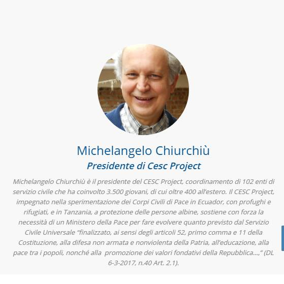 Anche il nostro Presidente Michelangelo Chiurchiù tra i testimonial della campagna per l’istituzione del…
