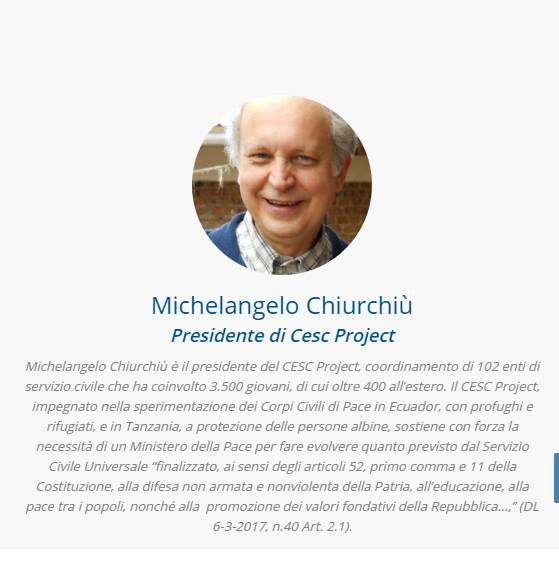 Anche il nostro Presidente Michelangelo Chiurchiù tra i testimonial della campagna per l’istituzione del…