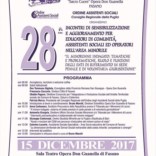 Buongiorno a tutte/i! Segnaliamo questa interessante iniziativa formativa promossa e organizzata in Puglia, tra…