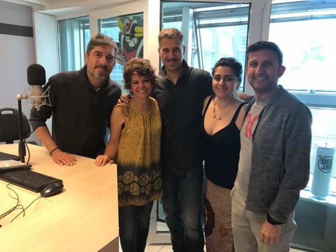 Con il Trio Medusa a Radio Deejay! #serviziocivile #cescprojectsc