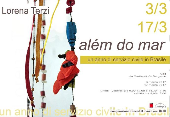 Lorena Terzi, racconta il suo #serviziocivile attraverso una mostra che vi segnaliamo con grande…
